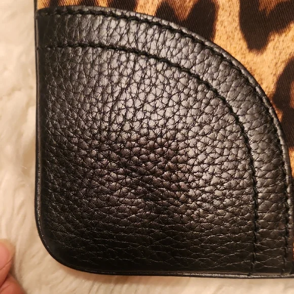 Dolce & Gabbana Black and Brown Leopard Print Tote - Picture 8 of 9